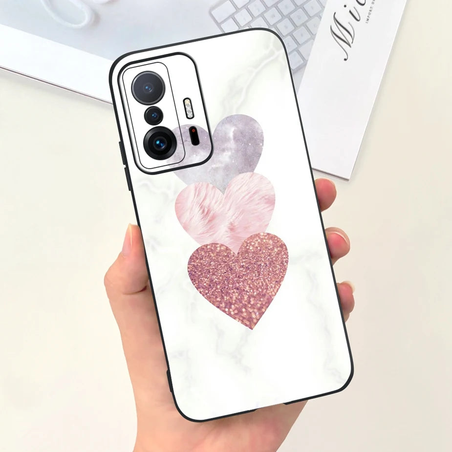 Xiaomi 11T Pro Case - Cute Cartoon Design, Soft Silicone Protection for Xiaomi Mi 11T Pro & 11TPro