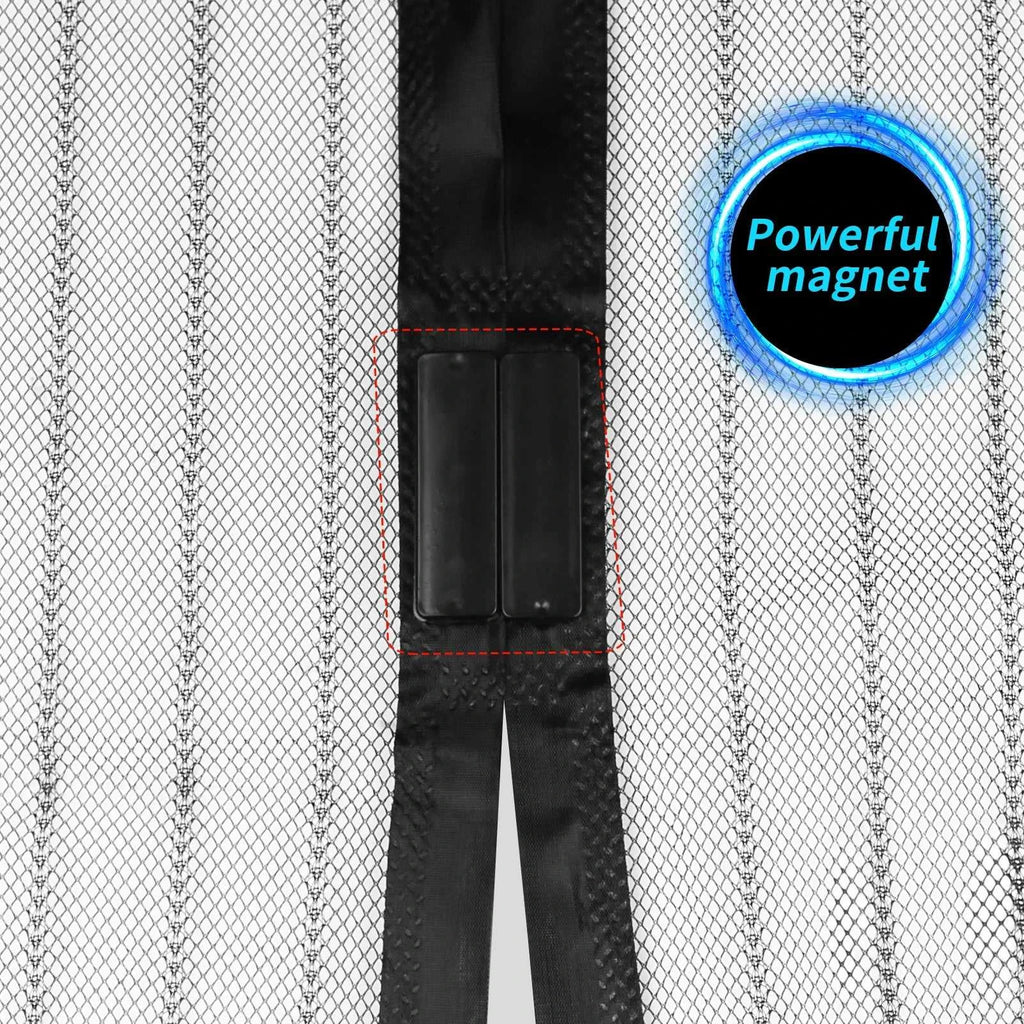 Magnetic Screen Door Hands Free Mesh Partition Heavy Duty Curtain Keeps Bugs Out Frame Hook & Loop Pet and Kid Friendly The jack market .AU The jack market .AU Home $ 53 14:173#90x210CM