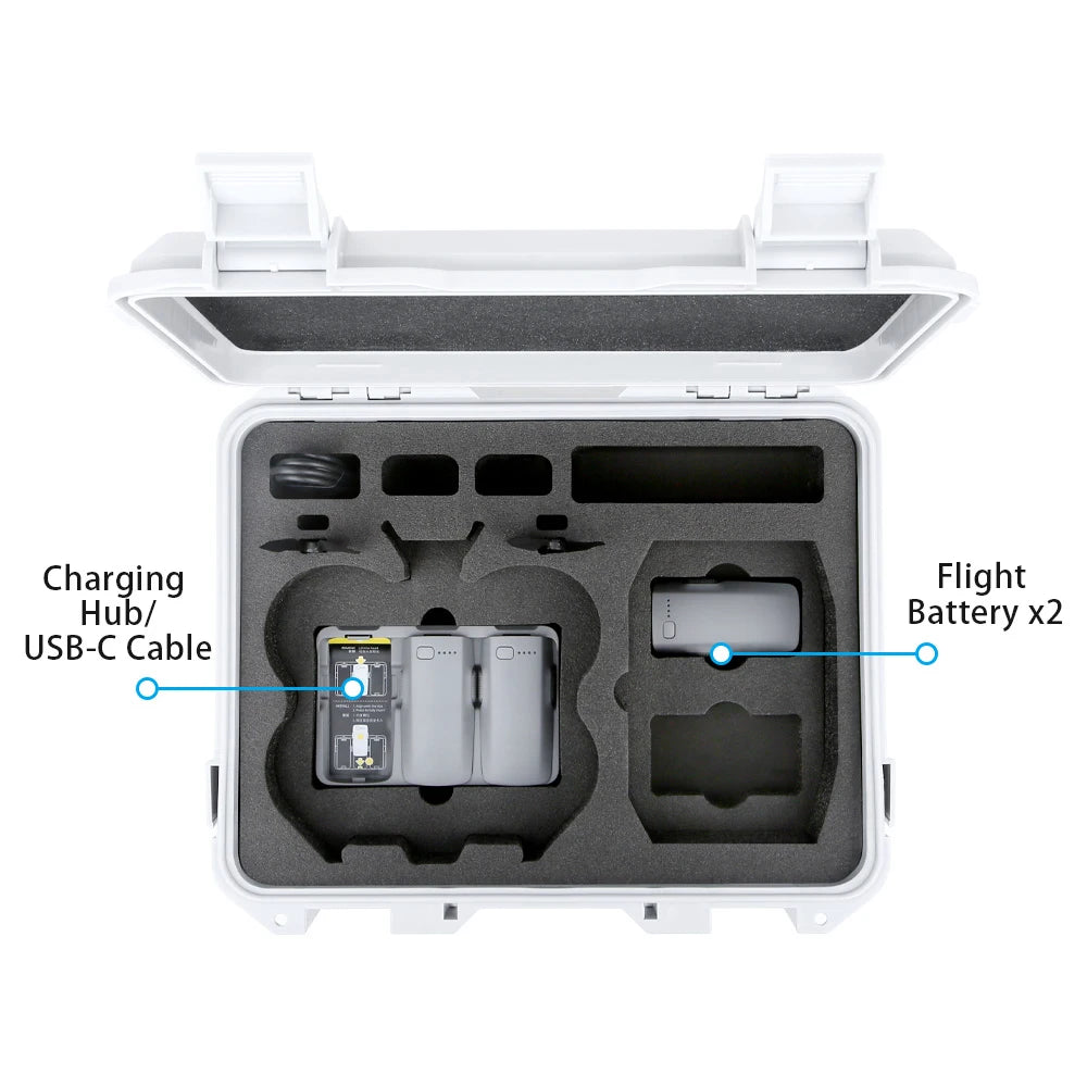 Explosion Proof Case For DJI NEO 2 Large Capacity Portable Waterproof Box Hard Shell Bag For DJI NEO 2 RC-N3 Accessories