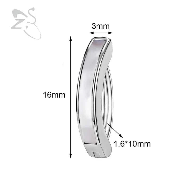 ZS 1PC 925 Sterling Silver Navel Ring Reverse Curved Belly Button Clicker Minimalist Belly Piercing Zircon Navel Piercing 14/16G The jack market .AU The jack market .AU Jewellery & Chains $ 55 200001033:200003762#style2 1.6x10mm
