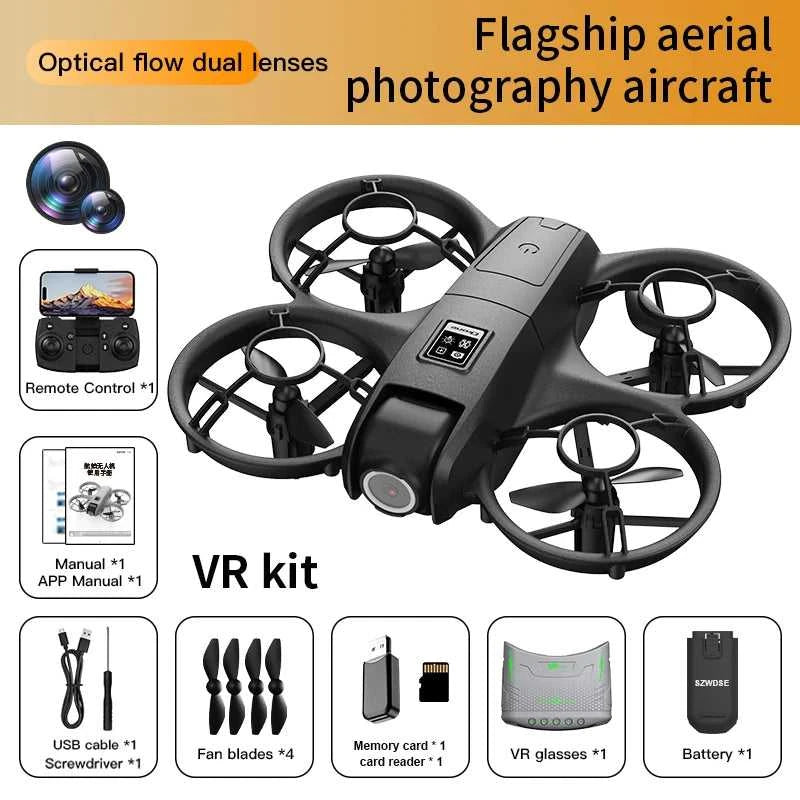 X228 Drone with VR Glasses 4K 2.4G WIFI Positioning Professional HD Aerial RC Plane HD Dual Camera Quadcopter Aerial Drones Toys The jack market .AU The jack market .AU Drones $ 100 14:691#Black-VR version