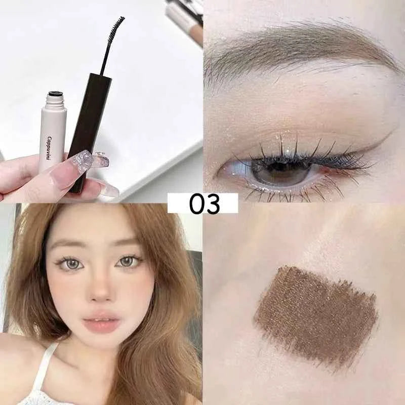 Mist Velvet Natural Eyebrow Enhancer Dye Gel Tint Mascara Waterproof Lasting Quick Dry Dyeing Brow Tattoo Tinted Cream Makeup