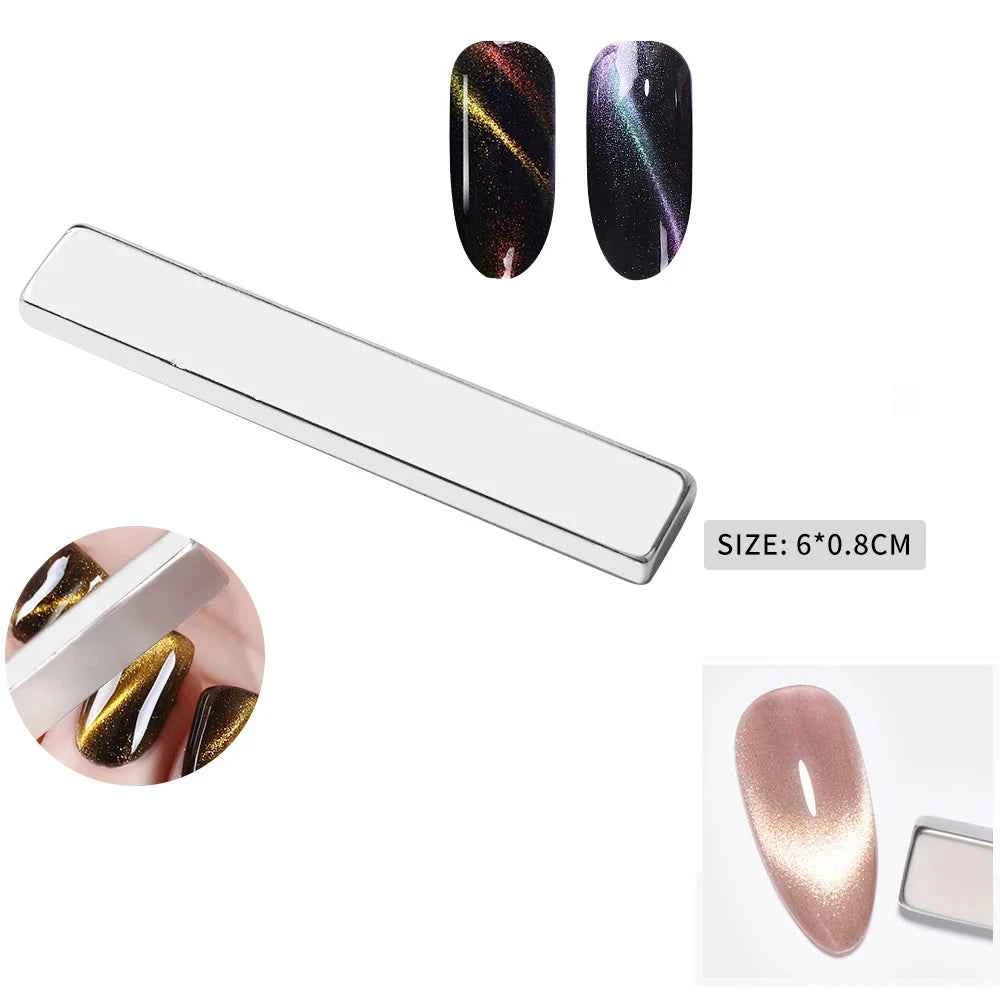 StrongCat Cat Eye Magnet Stick for UV Gel Polish - Multi-Functional Nail Art Decoration Tool