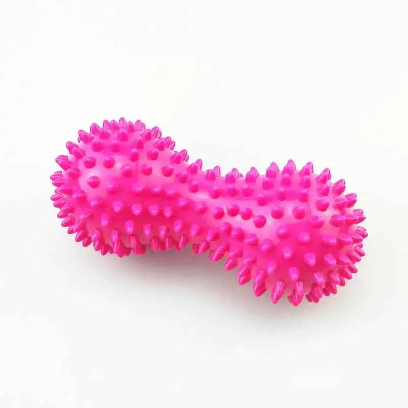 Peanut Massage Spiky Ball - Deep Tissue Roller for Foot, Neck, & Back Relief