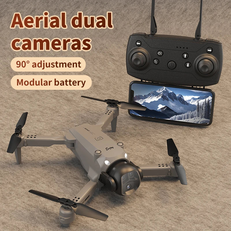 Lenovo E4 Drone 8K Aerial HD Gradient Flowing Light Dual-Camera Omnidirectional Obstacle Avoidance Brushless Motor GPS UAV