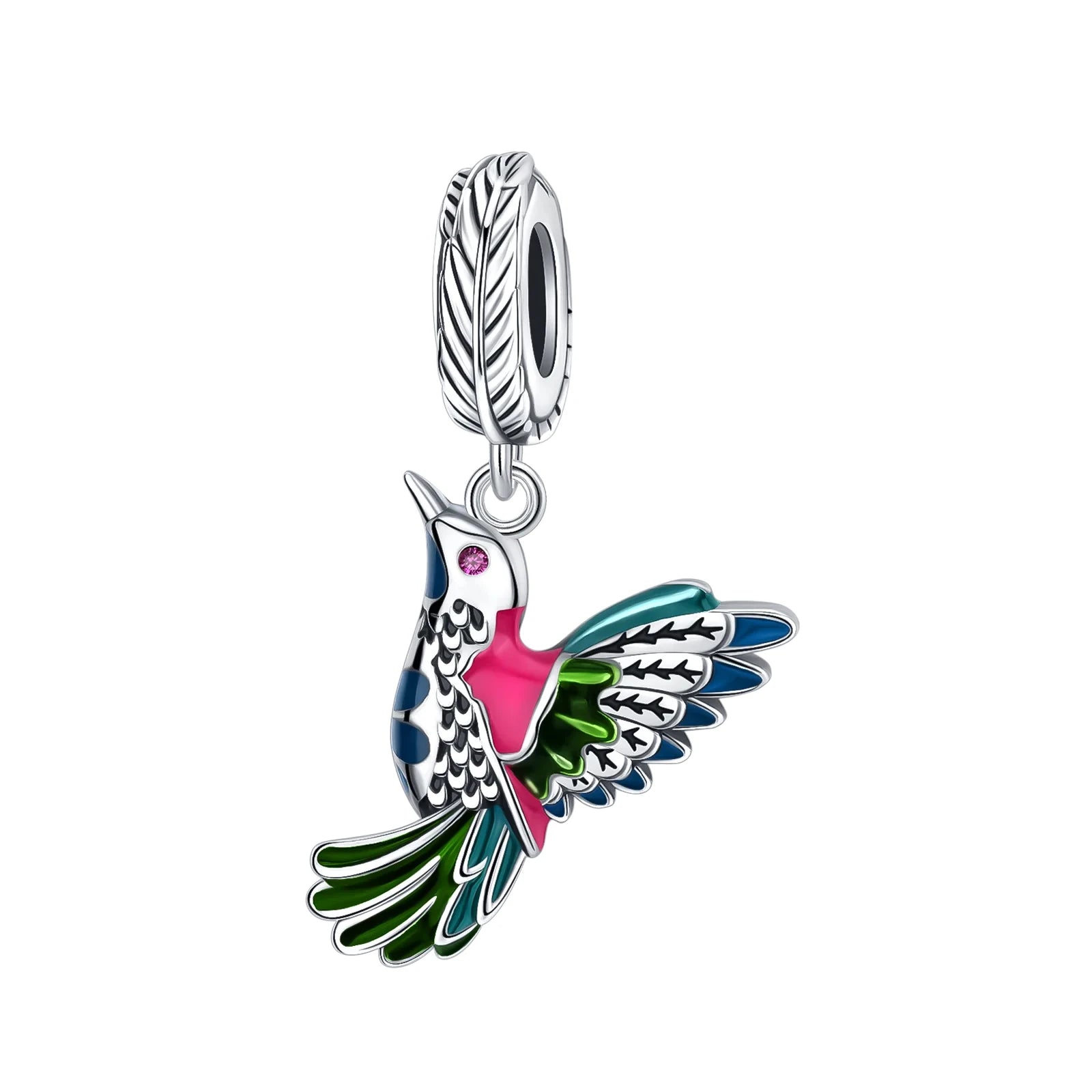 925 sterling silver owl flamingo woodpecker feather charms fit original bracelet charm bead necklace Diy female jewelry The jack market .AU The jack market .AU Jewellery & Chains $ 50 200000226:202006807#SMC6222