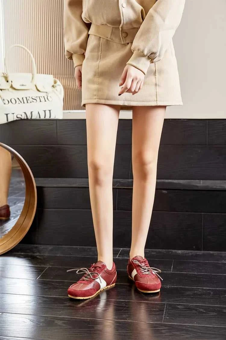 AIYUQI German Training Shoes Female Genuine Leather 2026 New Spring Flat Sneakers Ladies Casual Forrest Gump Shoes Women The jack market .AU The jack market .AU Step Up Your Style: Trendy Shoes for Every Occasion! $ 122 14:201447389#Leopard print;200000124:100010482;200007763:201336100
