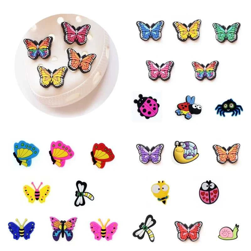 PVC Shoe Charms Shoe Accessories Insect Shoe Decoration Butterfly Shoe Buckles for Croc Sandals X-mas Gifts Pins Buckle The jack market .AU The jack market .AU Step Up Your Style: Trendy Shoes for Every Occasion! $ 46 14:201452310#21;200007763:201336100