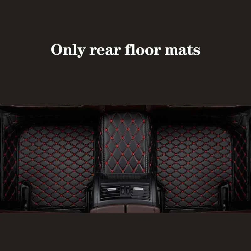 Car Floor Mats 100％ For For Ford Focus MK2 2008-2011 Auto Foot Pads Accessories Interior Waterproof Carpets Car Styling Rug 차량용품
