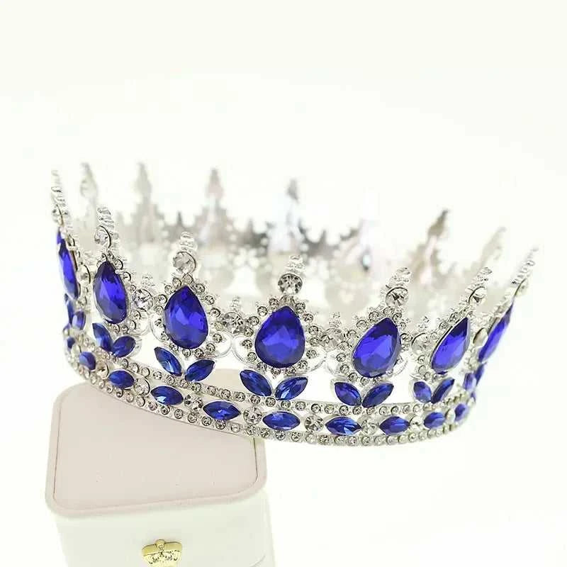 Wholesale Gold Crystal Headdress Prom Pageant Full Round Circle King Crowns For Cake Decoration The jack market .AU The jack market .AU Jewellery & Chains $ 65 200001033:200025551#C21;351:200001569