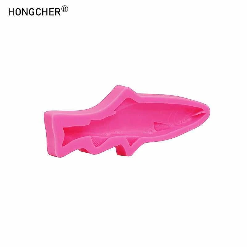 Silicone Fish Mold - Food Safe Chocolate Candy Fondant Ice Mold Flexible Soap Candle Wax Resin Polymer Clay Mold,Fish Mold The jack market .AU The jack market .AU Fishing Gear $ 20 14:200006153#Pink