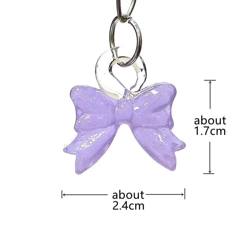 2pcs 23mm Colorful Mini Glass Bow Charms Cute Bowknot Pendant DIY Craft Supplies Perfect Festival Party Gift for Handmade Lovers The jack market .AU The jack market .AU Home $ 22 14:351074#HDJ-265;200007763:201336100;5:200000990#about 2.3x1.7cm 2pcs