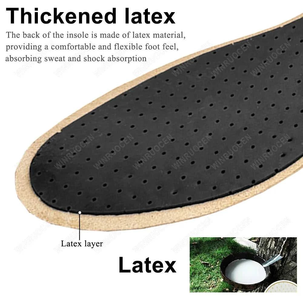 Casual Insoles For Shoes Men Women Leather Latex Comfortable Deodorant Feet Quality Flats Shoe Sole Non-Slip Insert Pads The jack market .AU The jack market .AU Step Up Your Style: Trendy Shoes for Every Occasion! $ 49 200000124:151#EU 43-44
