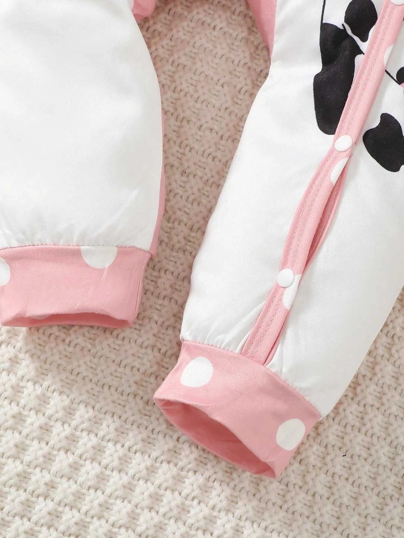 New baby Girl Long sleeved Bodysuit Cute Little Cow Circular dots Jumpsuit+Hat+Drool towel 3pc/set 0-18Months Baby Crawling suit The jack market .AU The jack market .AU Mum & Kids: Essential Products for Every Family $ 28 14:1052#XPTBB0419014;200000463:200025003#1-3M