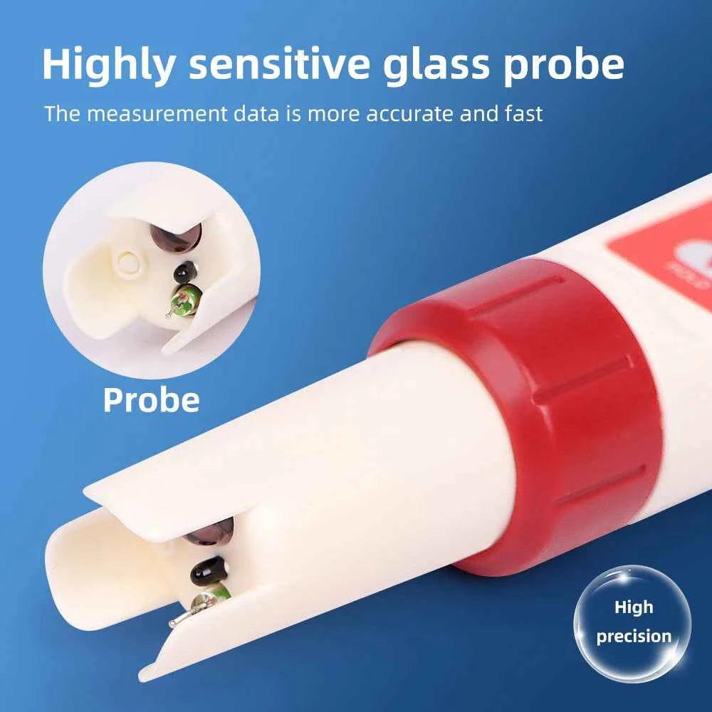 Multifunctional Chlorine Testing Pen 2/3/4/5 in 1 Water Quality Tester CL2 TEMP pH H2 ORP Measuring For Aquarium Swimming Pool