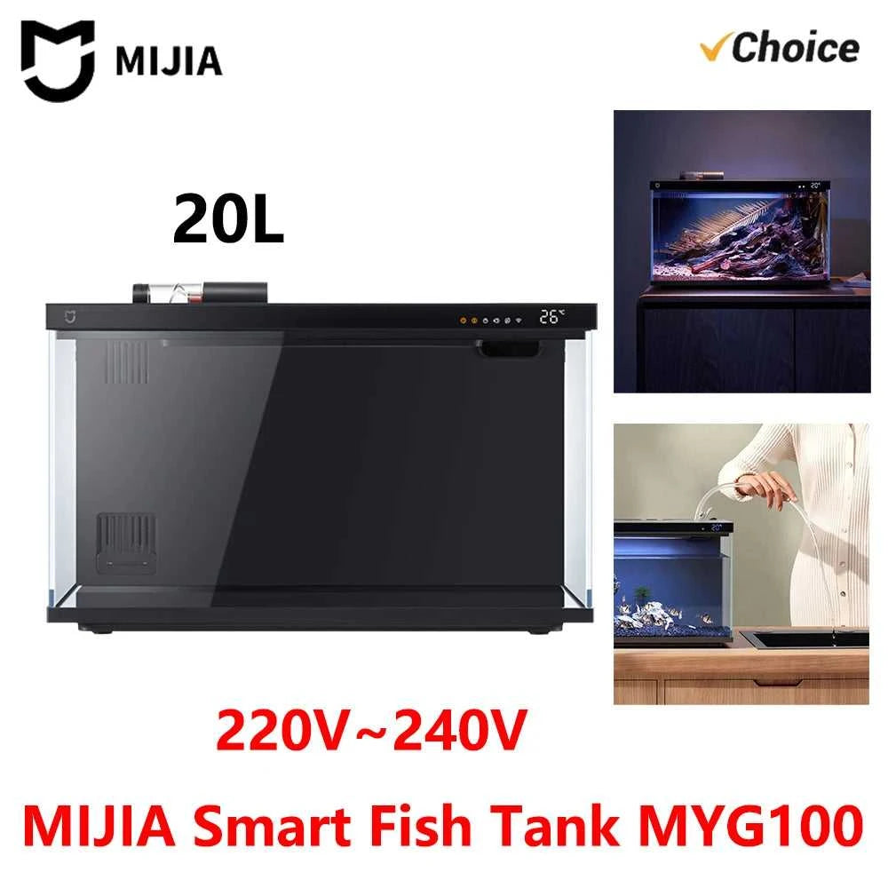 NEW MIJIA Smart Fish Tank MYG100 Work With Mijia APP Mobile Controlled Remote Feeding Smart Lighting System Light Aquarium20L The jack market .AU The jack market .AU Home $ 131 14:366#Add UK Adapter