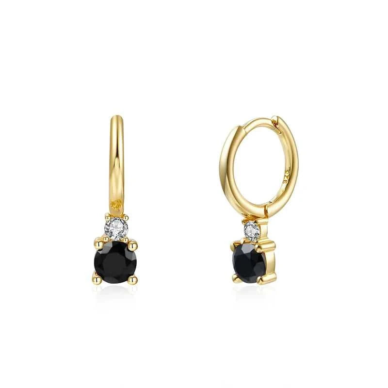 TIANDE Black Zircon Hoop Drop Earrings for Women Gold Plated Piercing Women's Dangle Earrings Set 2022 Fashion Jewelry Wholesale The jack market .AU The jack market .AU Jewellery & Chains $ 48 200001034:200025551#JQH0068-SS-5