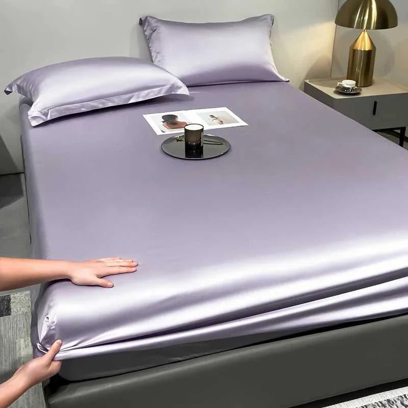 Natural Mulberry Silk Fitted Sheet Pure Silk Mattress Cover for Single Double King Queen Size Bedding High End Luxury Bed Cover The jack market .AU The jack market .AU Home $ 72 14:200002984#Latte Brown;5:200013267#90x200x30cm