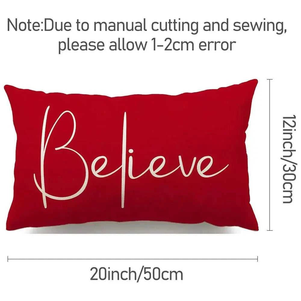 Xmas Tree Pillow Cover 30x50cm Linen Throw Pillowcase Merry Christmas Decorative Snowmen Letter Decor Pillowcase Cushion Cover The jack market .AU The jack market .AU Home $ 22 14:193#merry christmas 1