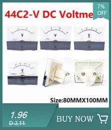 44C2 Analog DC Ammeter - Precision Measurement from 50μA to 500μA for Accurate Electrical Readings