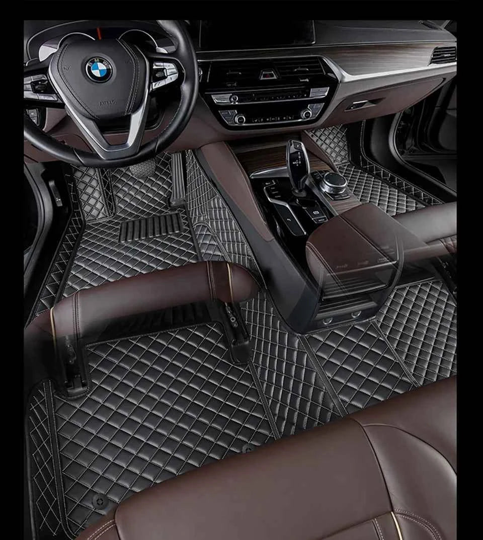 Car Floor Mat For Volvo V70 Xc60 V60 Xc90 S90 S60 V40 C30 C70 S80 V90 Xc40 Xc70 High Quality Leather Foot Pad Auto Accessories