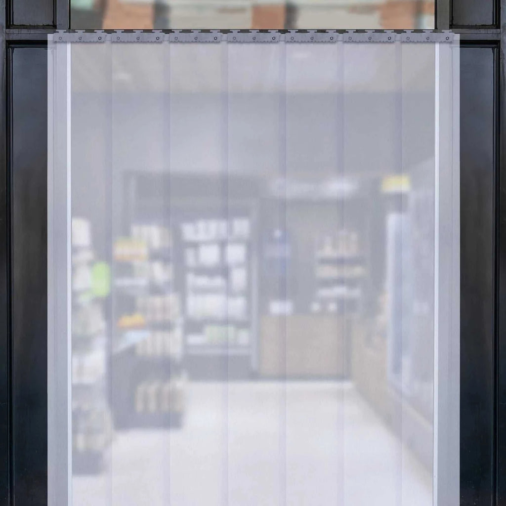 7Pcs PVC Strip Curtains,200x105cm Transparent Soft Door Strips Screen 2mm Thick Windproof Waterproof Antistatic Door Curtain Kit The jack market .AU The jack market .AU Home $ 112 14:618;200007763:201336101