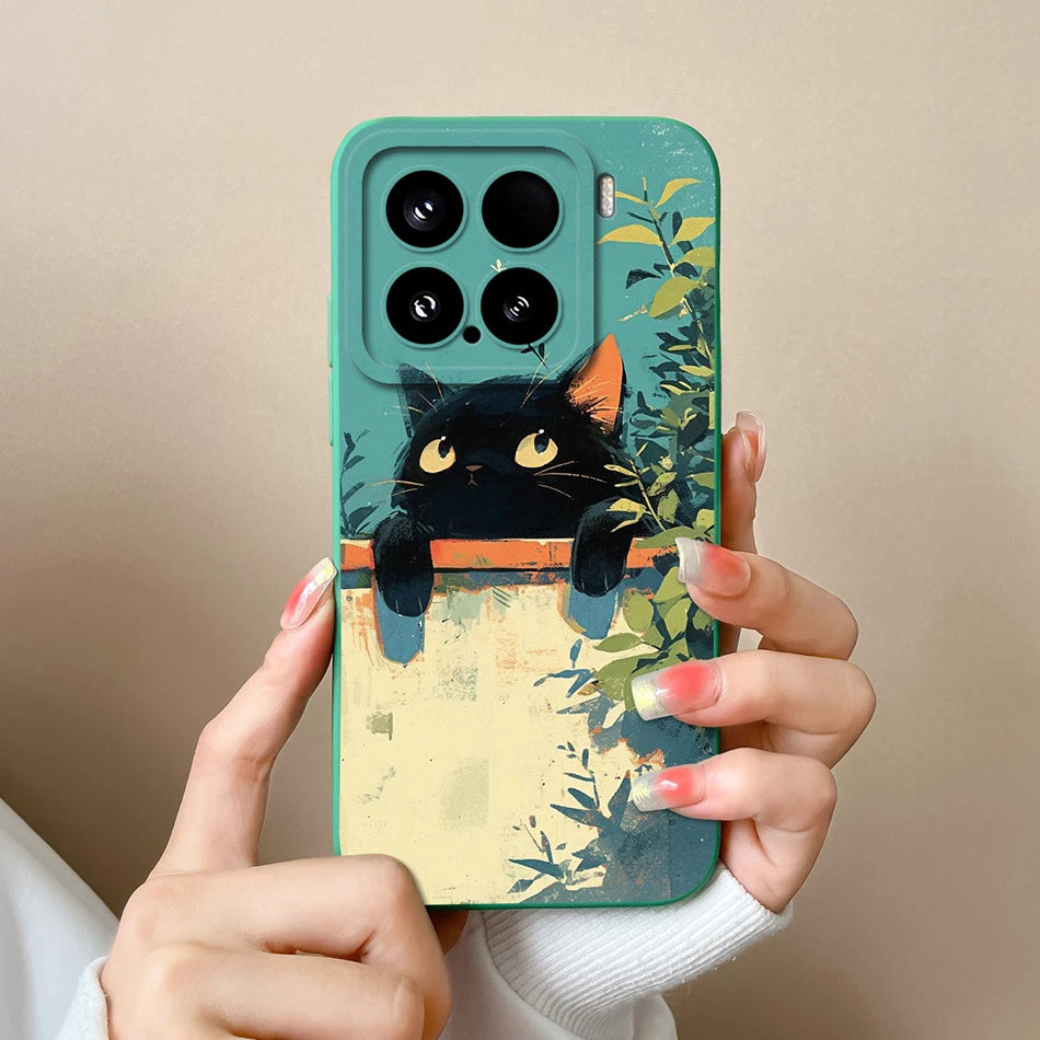 Xiaomi 15 Pro Soft Silicone Case - Stylish Anti-Drop Bumper for Xiaomi 14 Pro - Perfect Fit & Protection