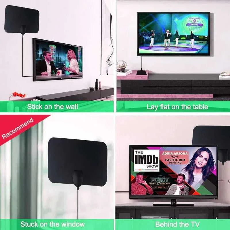Digital TV Antenna Booster Hign Gain High Definition Aerial HD Flat Indoor Active Aerial For Car Antenna RV Travel Smart TV The jack market .AU The jack market .AU Accessories Electronics $ 49 14:203432010#Digital TV antenna