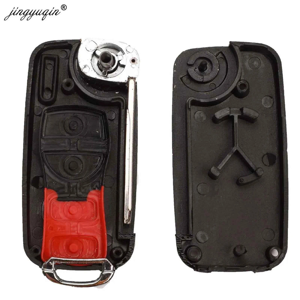 jingyuqin 3/4BT Modified Flip Remote Car Key Shell Case For NISSAN Pathfinder Titan Versa Maxima Frontier Xterra Murano INFINITI