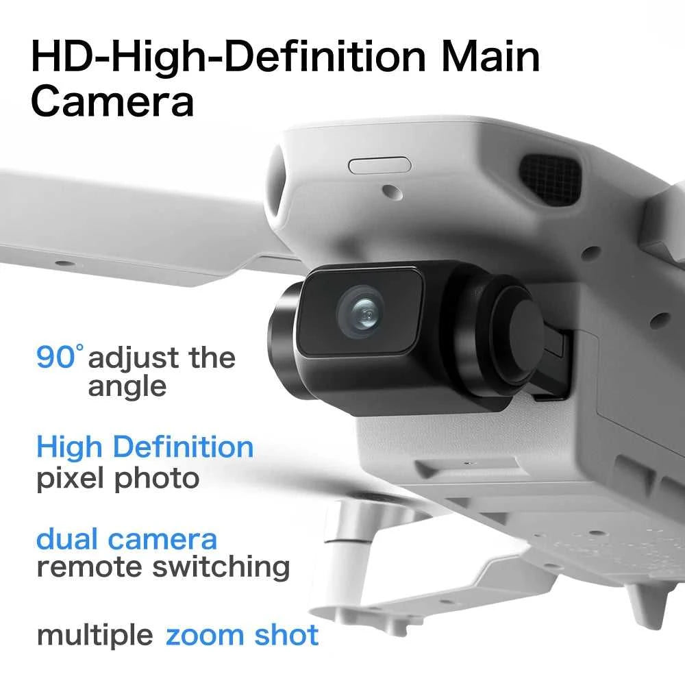2026 New Aeri 100 VR Drone 8k Profeissional Aerial Hd Dual Camera Intelligent Opstacle Avoidance Brushless Power Foldable Drone The jack market .AU The jack market .AU Drones $ 106 14:193#Grey VR 4K 1B;200000828:201589807#Dual 8K