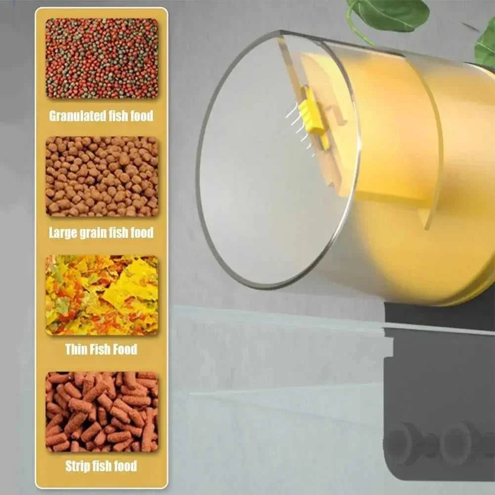 Fish Tank Automatic Feeder Intelligent Timing Automatic Feeder Aquarium Automatic Feeder Large Capacity Fish Feeder fish feeder The jack market .AU The jack market .AU Fishing Gear $ 38 14:366