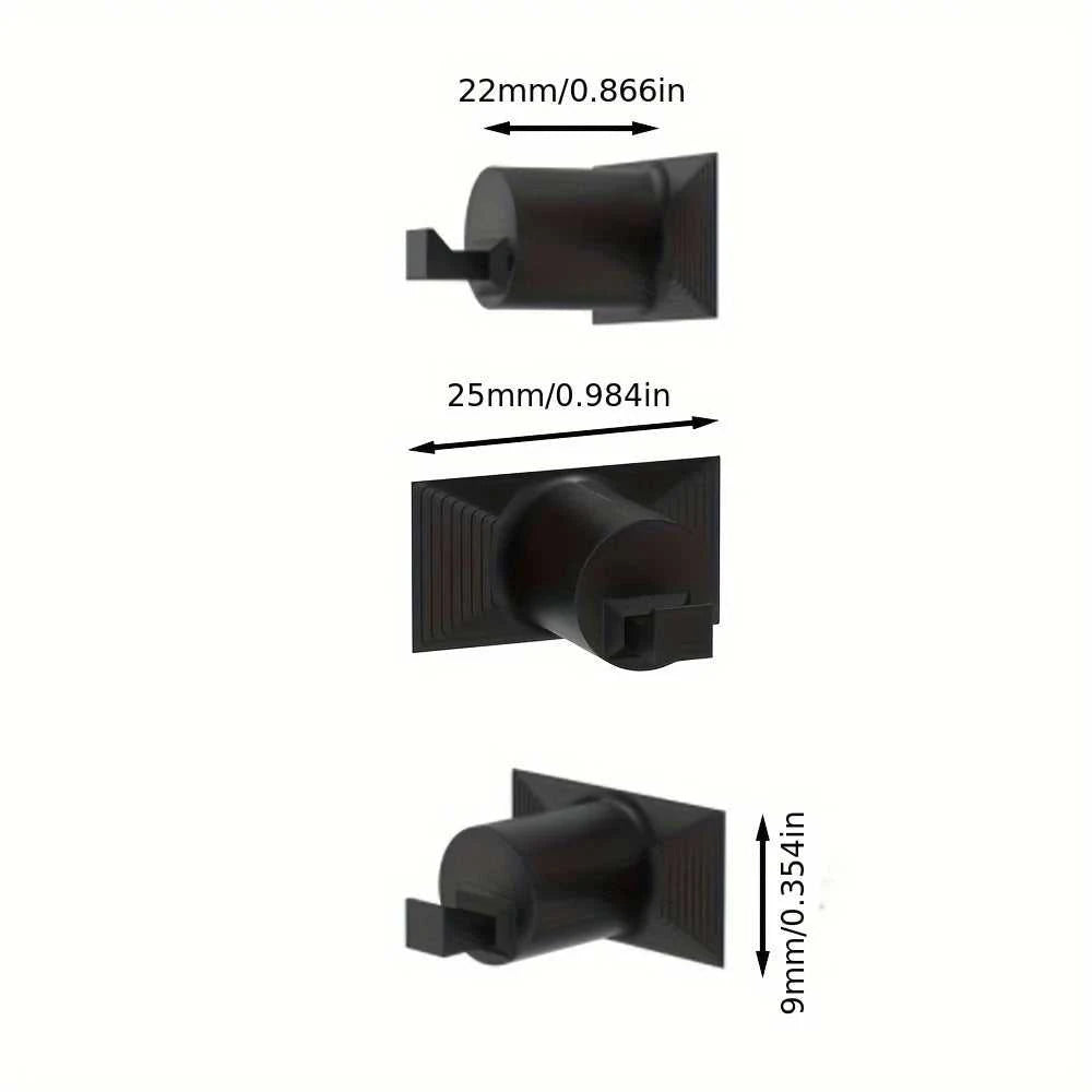 5-Pack 14mm Groove Acoustic Panel Hooks, No-Drill Design, Rust-Resistant and Practical Hooks, Suitable for Office/Meeting Room A The jack market .AU The jack market .AU Home $ 23 14:193;5:1216