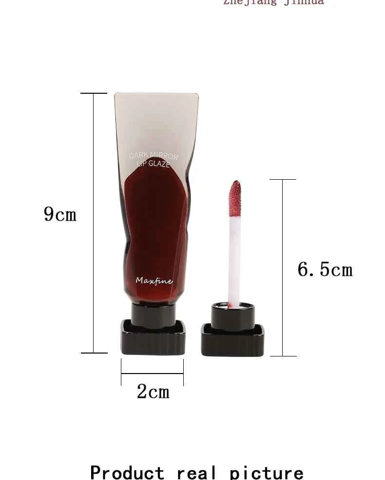 Aqua Mirror Lip Glaze Moisturizing Non Sticky Easy To Color Fast Film Long Lasting Full Lips Must Have For Beginners And Student
