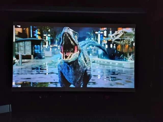ZHNUWIE Projector Screen 16:9 Metal Anti Light Curtain Reflective Fabric Cloth For YG300 XGIMI H3 HALO Mogo Xiaomi DLP Projector The jack market .AU The jack market .AU Accessories Electronics $ 71 977:202689808