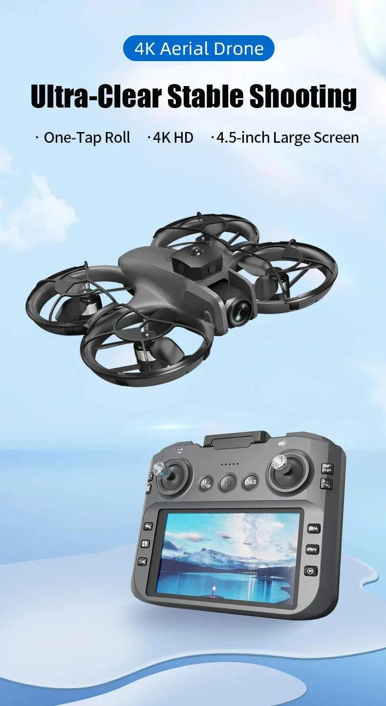 New U9 Aerial Drone 4.5-inch Large Screen RC 8K HD Electronic Adjustment Camera Hand Launch Intelligent Photography Aircraft The jack market .AU The jack market .AU Drones $ 115 14:193#U9-Brushless-8K