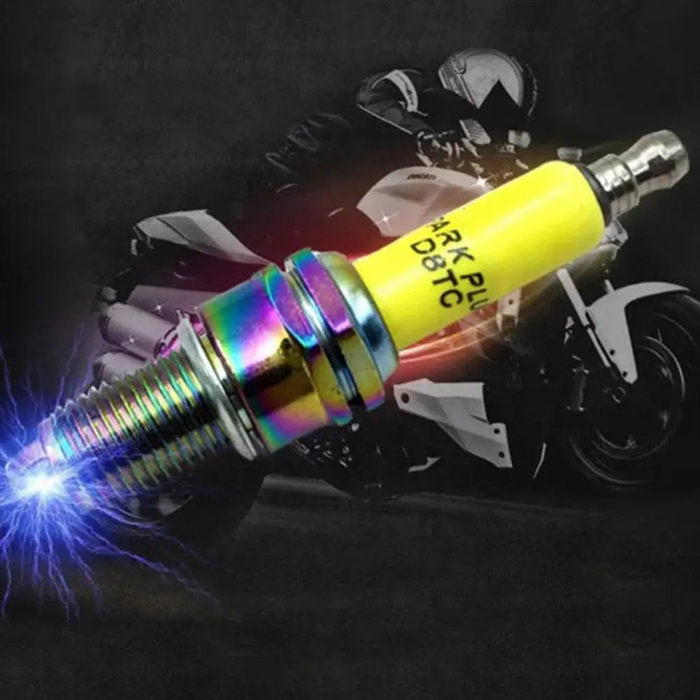 Motorcycle Iridium Spark Plug D8TC For Vertical Engine CG Series 125cc 150cc 200cc 250cc Off-road Vehicle Motorcycle 250CC Scoot
