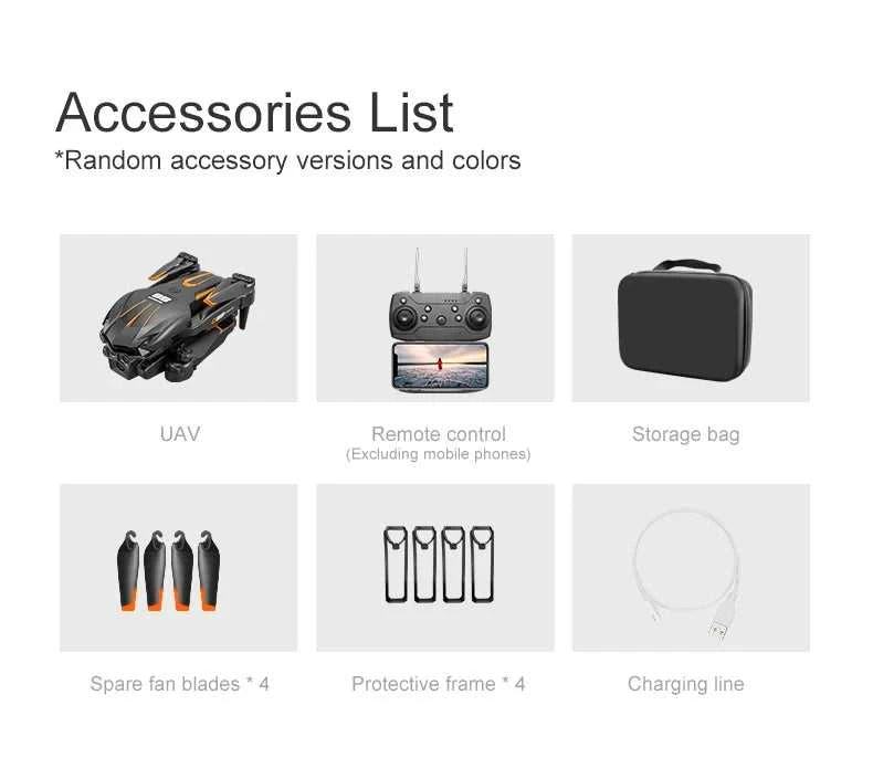 Lenovo D88 Drone 8K Aerial HD Dual Camera Photography Intelligent Obstacle Avoidance Brushless Motor 5G WIFI GPS Return Drone The jack market .AU The jack market .AU Drones $ 86 14:691#Black-8K HD-VR
