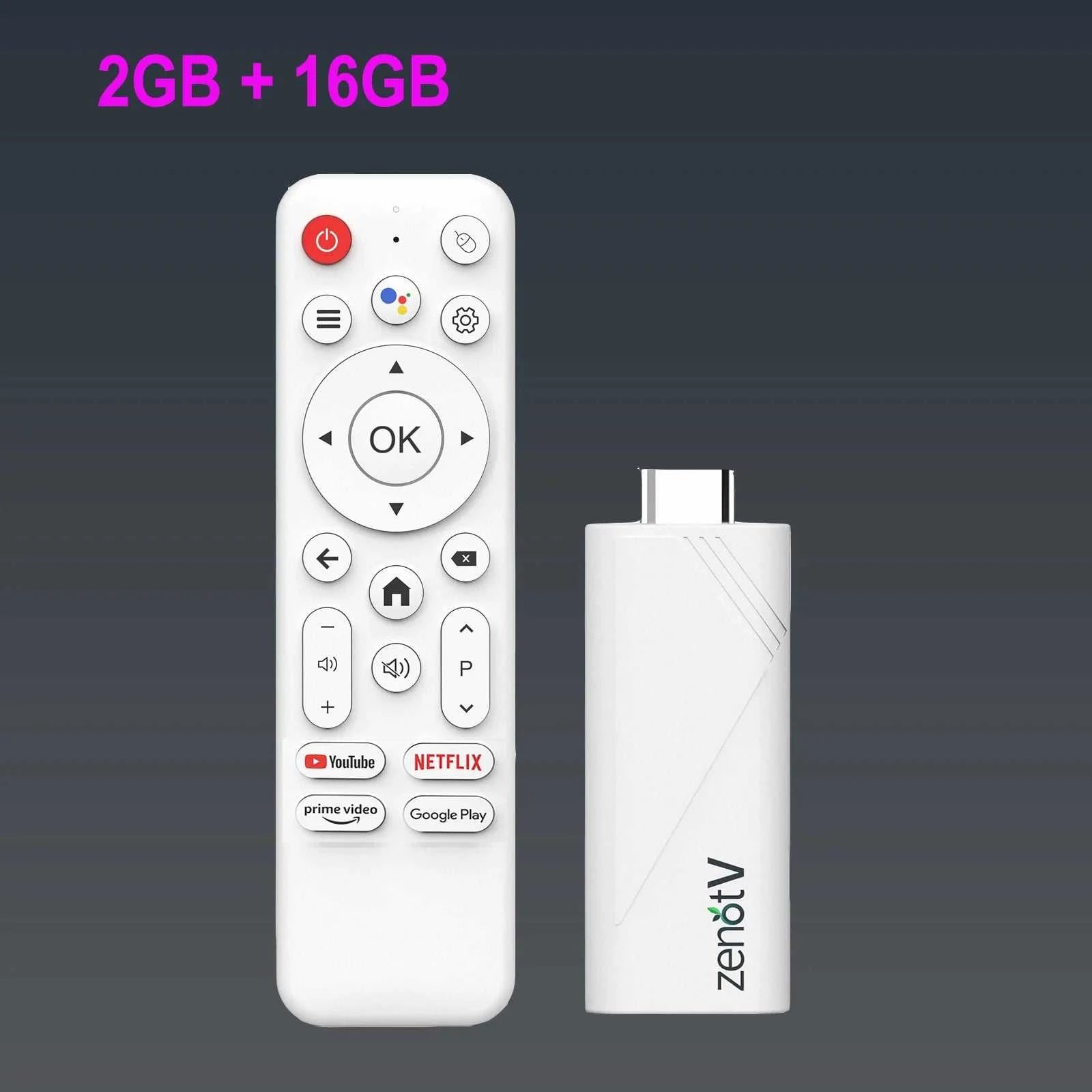 ZENOTV Android TV Stick Allwinner H313 4K 2.4G 5G Wifi 3D Voice Remote 16GB The jack market .AU The jack market .AU Accessories Electronics $ 81 14:193#2GB 8GB