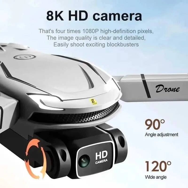 2026 Original New V88 Drone 8k 5G Professional HD Dual Camera Aerial Photography 15000m Remote Control Aircraft Quadcopter Toy The jack market .AU The jack market .AU Drones $ 78 14:193#White