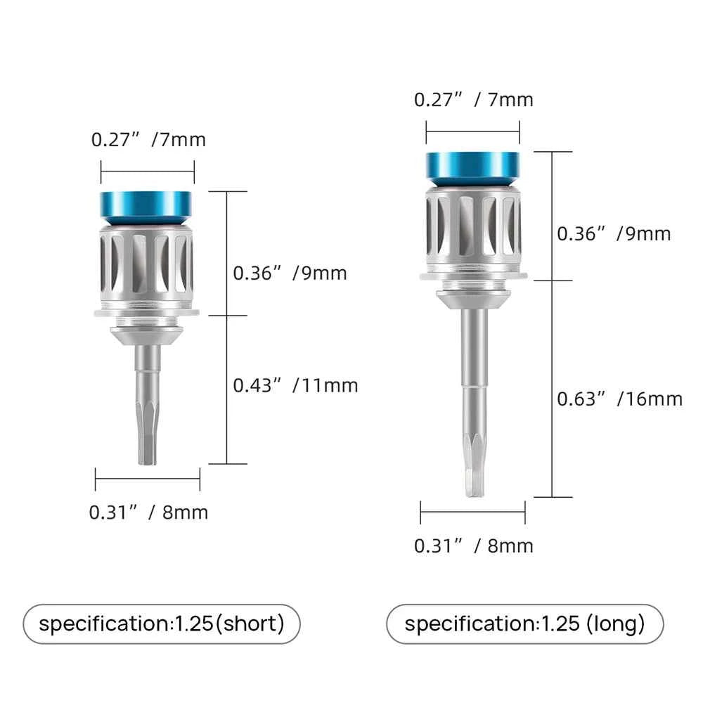 AZDENT Dental Implant Torque Wrench Kit - 16 Precision Drivers & 1 Autoclavable Wrench for Seamless Dental Procedures