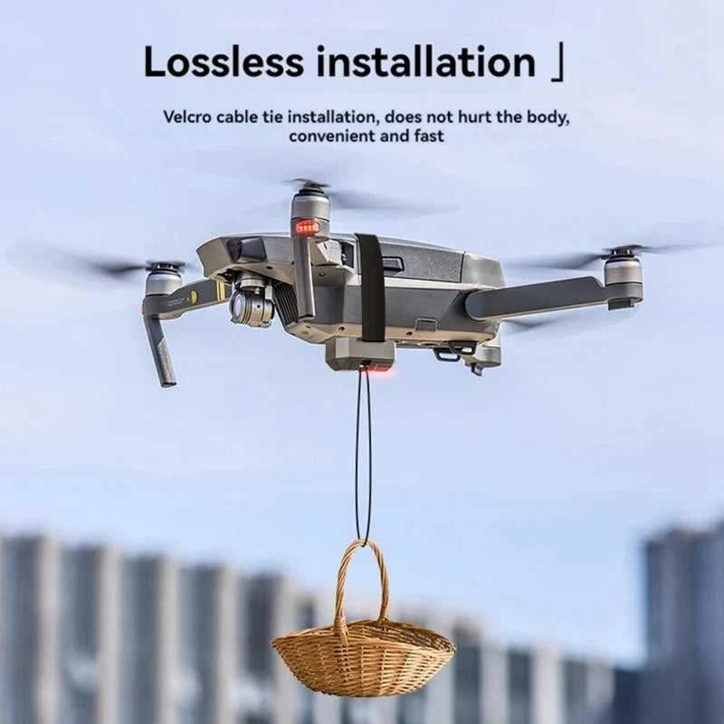 Drone Airdrop System For DJI Mini 4 Pro/Mini 3 Pro/Mini SE/Mini 2/2 SE For Fishing Bait Wedding Ring Gift Airdropper The jack market .AU The jack market .AU Drones $ 62 14:691#Black