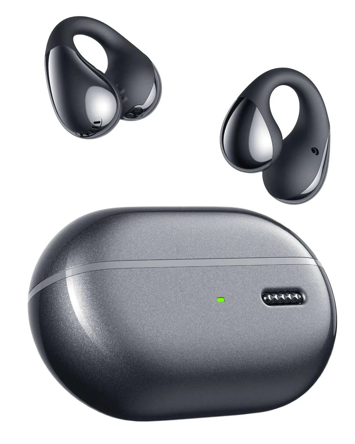 SoundPEATS PearlClip Pro Open Ear Earbuds Wireless Headphones Bluetooth 5.4 Earphones Ultra-Comfort Clip On Ear Buds 24 Hrs Play The jack market .AU The jack market .AU Accessories Electronics $ 102 14:193#Black