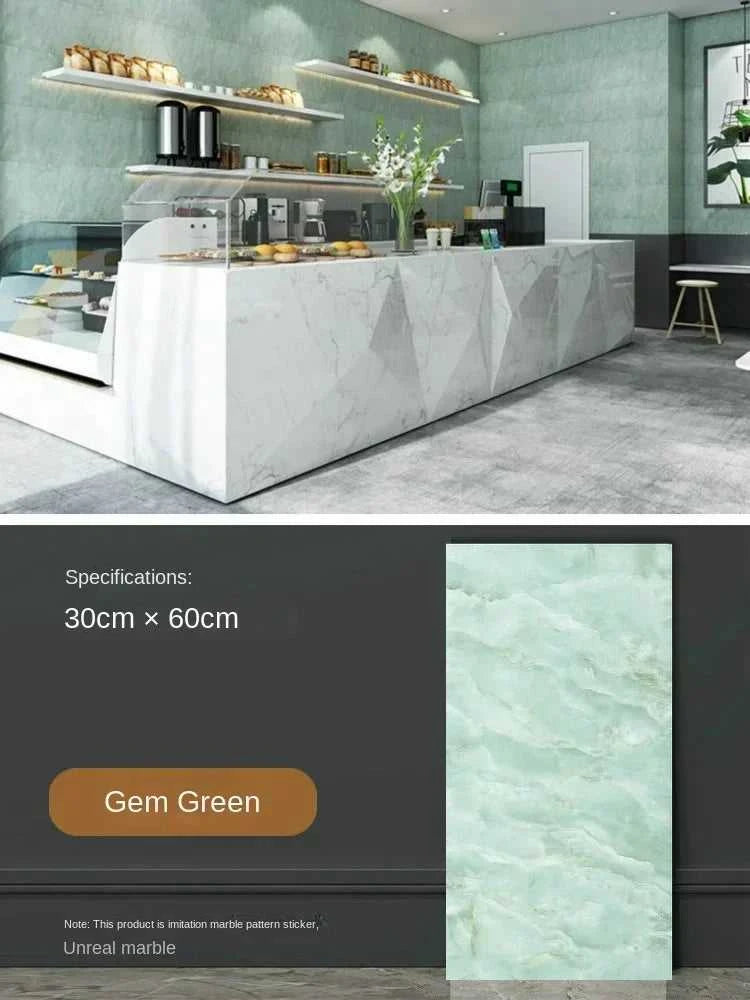 Imitation ceramic tile wall sticker wallpaper self-adhesive bathroom marble sticker self-adhesive background wall wallpaper The jack market .AU The jack market .AU Home $ 113 14:365458#White brick pattern;5:871#30X60CM 20PCS