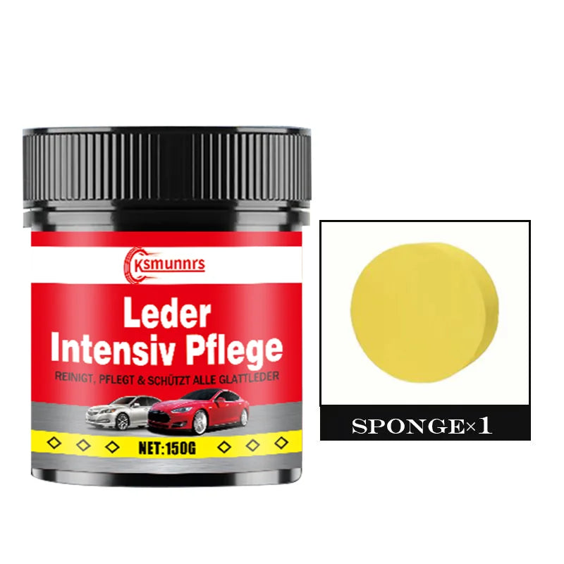 NEW !! Car interior renovation wax, plastic parts renovation, leather gloss wax, tire protection oil, black vehicle yellowing