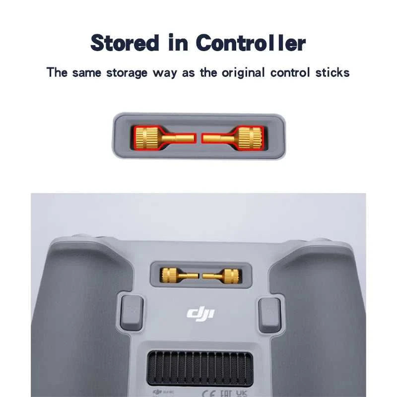 Remote Control Joysticks for DJI Air 3 RC 2/RC Aluminium Alloy For DJI Mini 3 Pro/Mini 3/Mavic 3 Pro/Mini 4 Pro Drone Accessory The jack market .AU The jack market .AU Drones $ 47 14:10