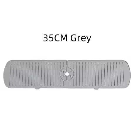 Silicone Drain Mat, Kitchen Faucet Sink Splash Guard, Sink Draining Pad Behind Faucet,For Kitchen & Bathroom Countertop Protect The jack market .AU The jack market .AU Home $ 50 14:29#35CM White