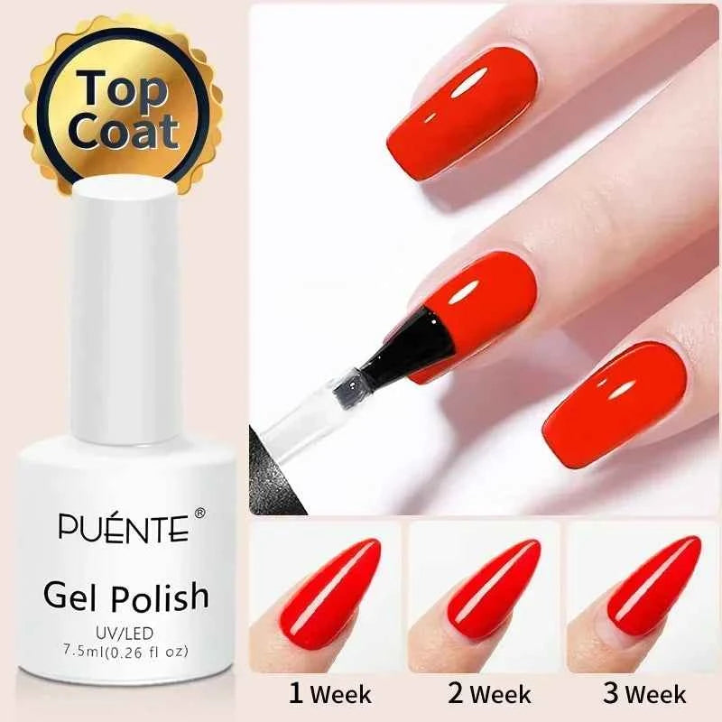 PUENTE Cat Eye Magnetic Gel Nail Polish - Vibrant Starry Galaxy Effect, Soak Off UV, 7.5ML