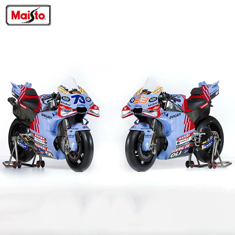 New In Stock Maisto 1:18 Scale Gresini Marquis No.93 202 Motorcycle Alloy Die-Cast Model Custom Children'S Toys Gift Collectible