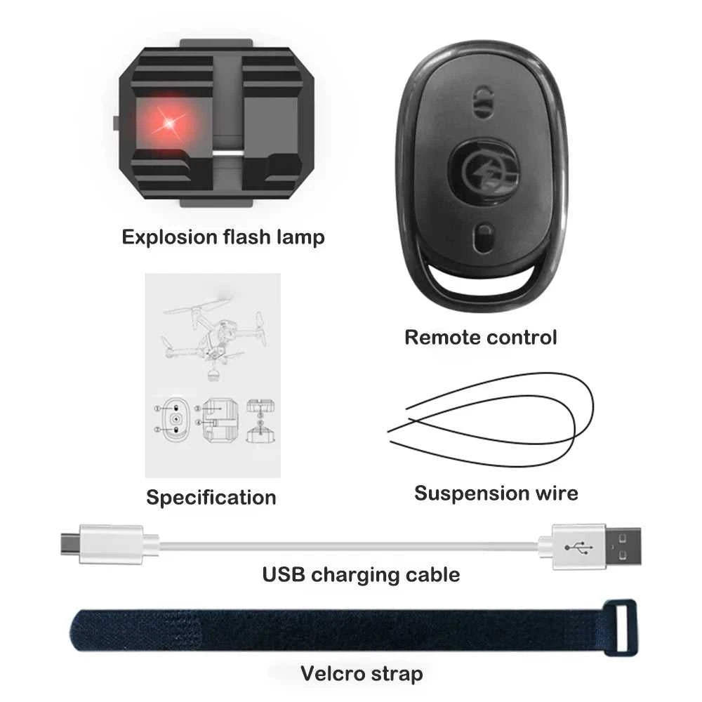 Universal Drone Airdrop Thrower System 2.4 Remote Control General Payload Delivery Thrower Air Dropper Device Drone Accessories The jack market .AU The jack market .AU Drones $ 66 14:193#Black