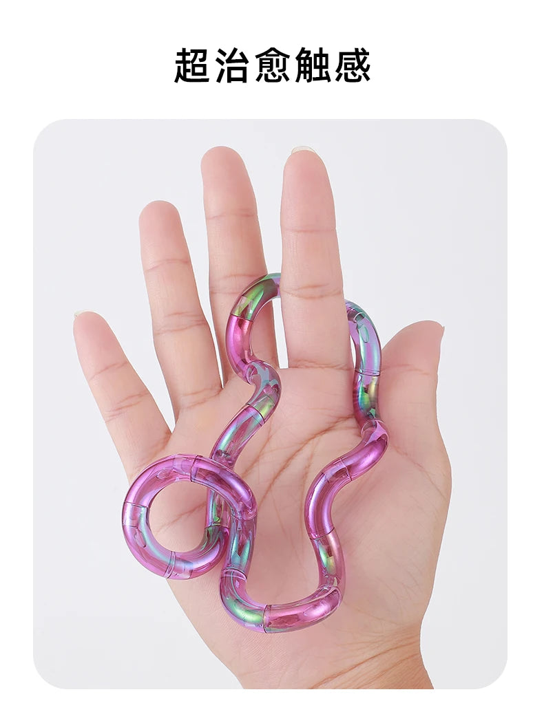 Official Genuine Twist Music Warm Transformation Adult Stress Relief Tool Adhd Concentration Training Finger Toy